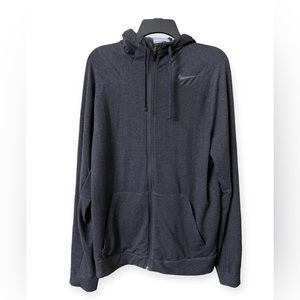 𝅺NIKE Pro Training Dri-Fit Full Zip Hoodie - Men's Large
